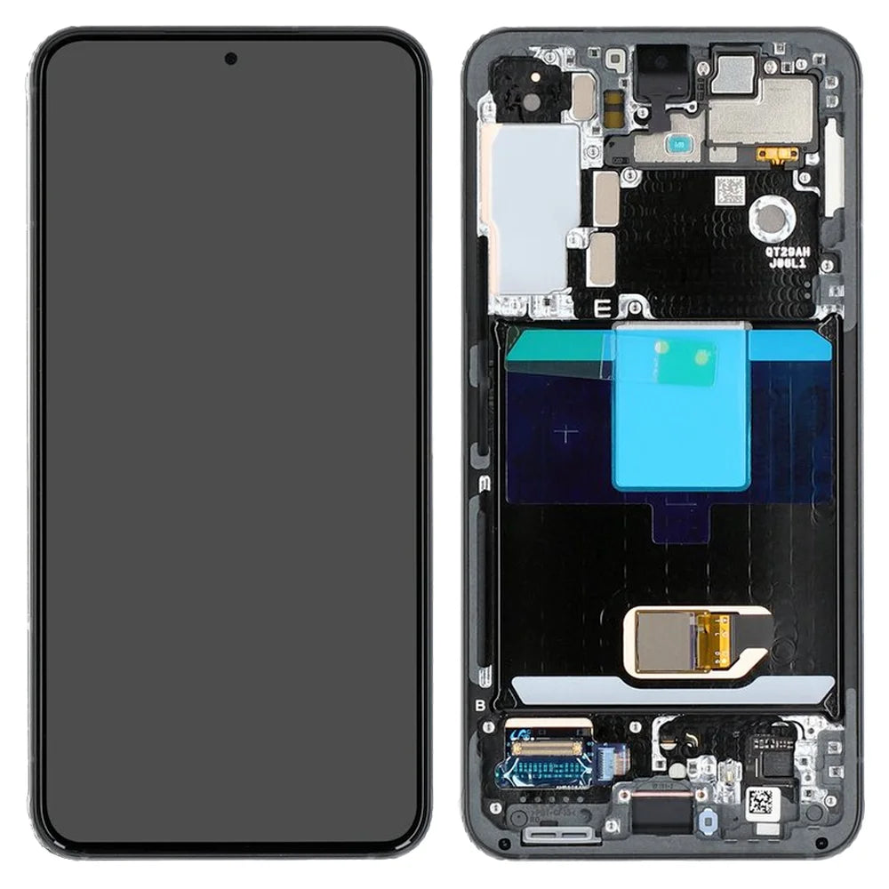 (Service Pack) LCD With Digitiser For Samsung Galaxy S22 Black